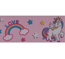 Picture of UNICORN CAKE RIBBON H4CM X 1M